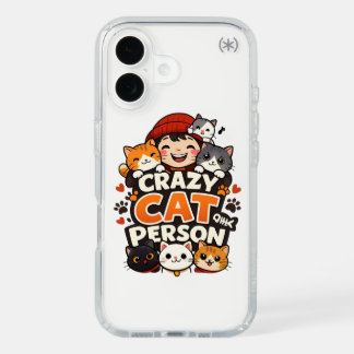 Funny Cat Lover T-Shirt iPhone 16 Case