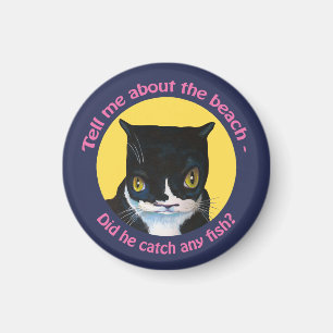 Funny Cat Magnet