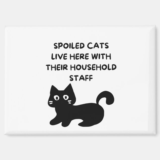 Funny Cat Magnet (Front)