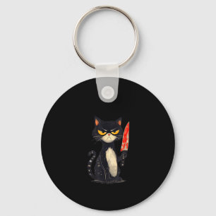 Funny Cat Meme I Require Snacks Design Men Women  Keychain