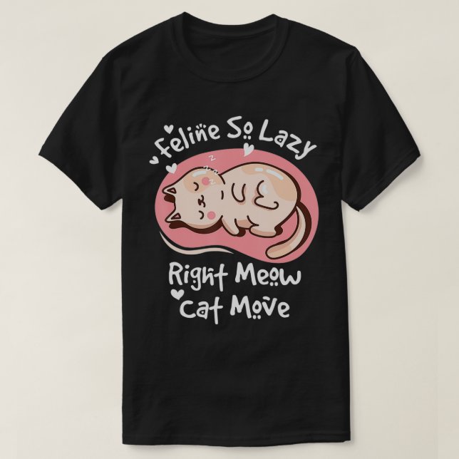 Funny Cat Meme T-Shirt (Design Front)