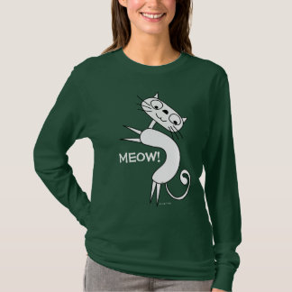 Funny Cat Meow T-Shirt 10