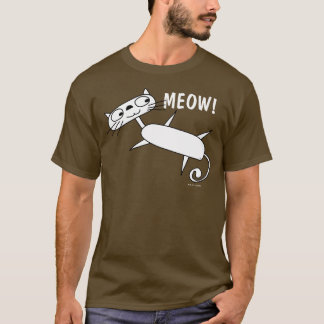 Funny Cat Meow T-Shirt 14
