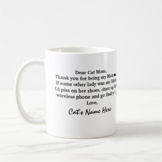 Funny Cat Mom gift from Cat mugs