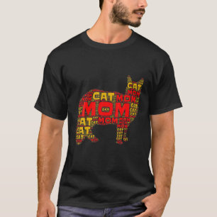 Funny Cat Mom Mothers Day T-Shirt