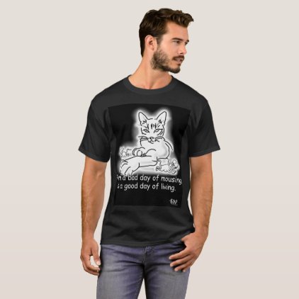 Funny Cat Mouse Mousing T-Shirt