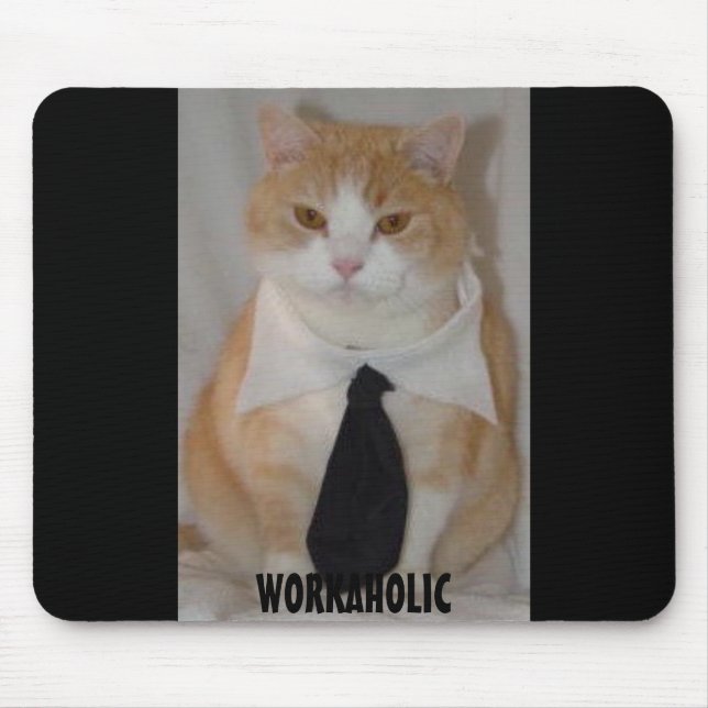 Funny Cat Mousepad (Front)