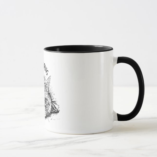 Funny Cat Mug (Right)