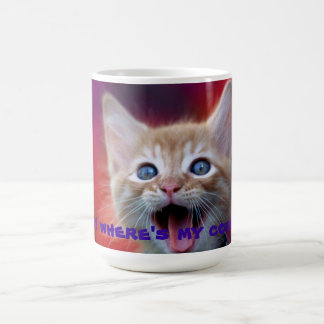 funny cat mug