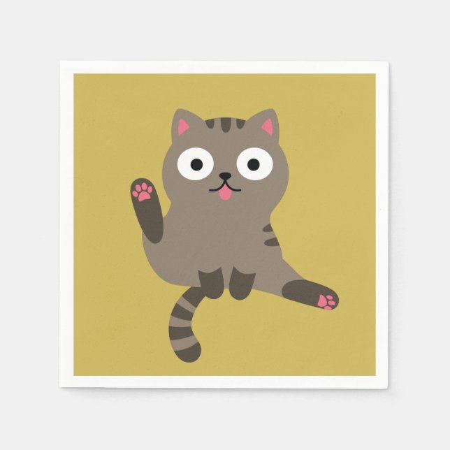 Funny Cat Napkins (Front)