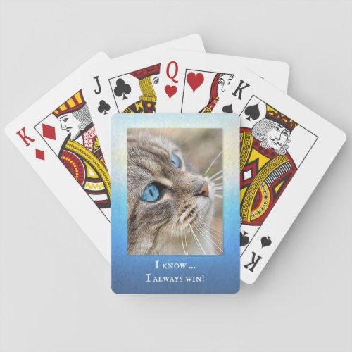 Funny Cat Photo Playing Cards Deck