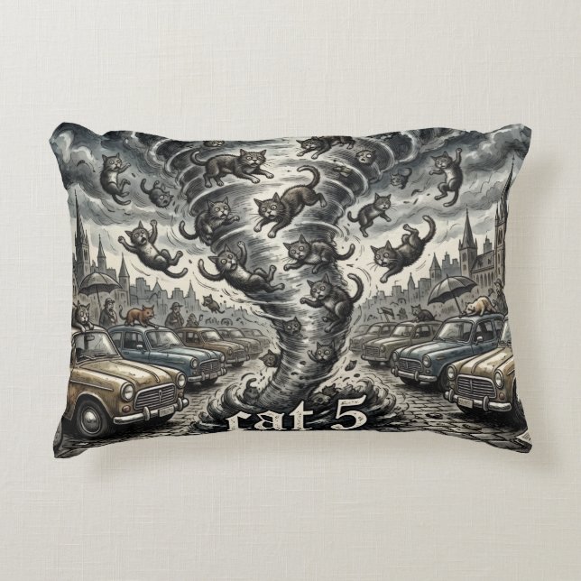 FUNNY CAT PILLOW (Front)