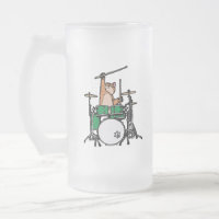 Funny Cat Playing Drums, Cat Drummer, Drummer Gift