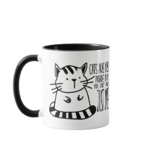 Funny Cat Pun Coffee Mug, Cat Lover Magic Mug