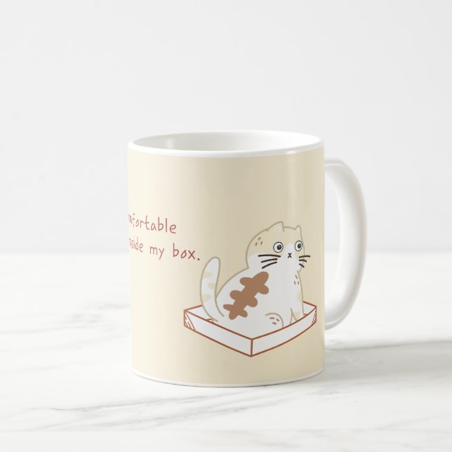 Funny Cat Pun | That Cat Life Mug (Front Right)