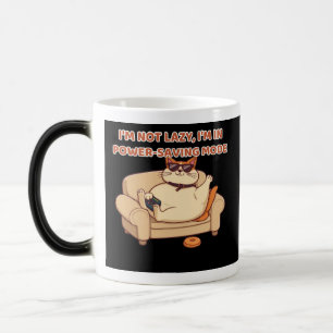 Funny Cat Quote Design Cute Cat Lover Printable Color Morph Mug