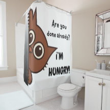Funny Cat Quote Shower Curtains