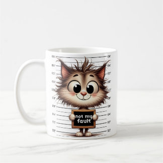 Funny Cat Saying Coffee Mug
