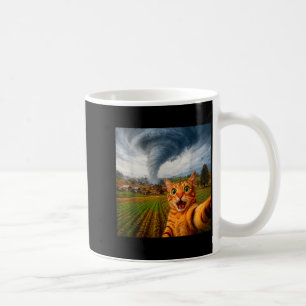 Funny Cat Selfie Meme Tornado Coffee Mug
