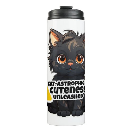 Funny cat sticker Classic T_Shirt 1 Thermal Tumbler