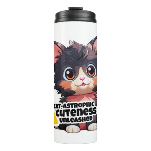 Funny cat sticker Classic T_Shirt 5 Thermal Tumbler