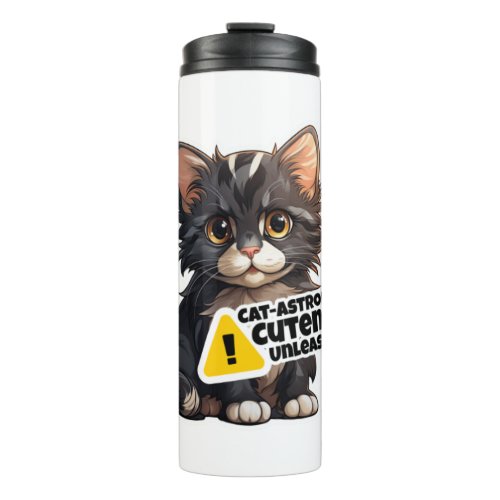 Funny cat sticker Classic T_Shirt 7 Thermal Tumbler