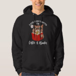 Funny Cat T Easily Distracted By Cats And Books Ca Hoodie