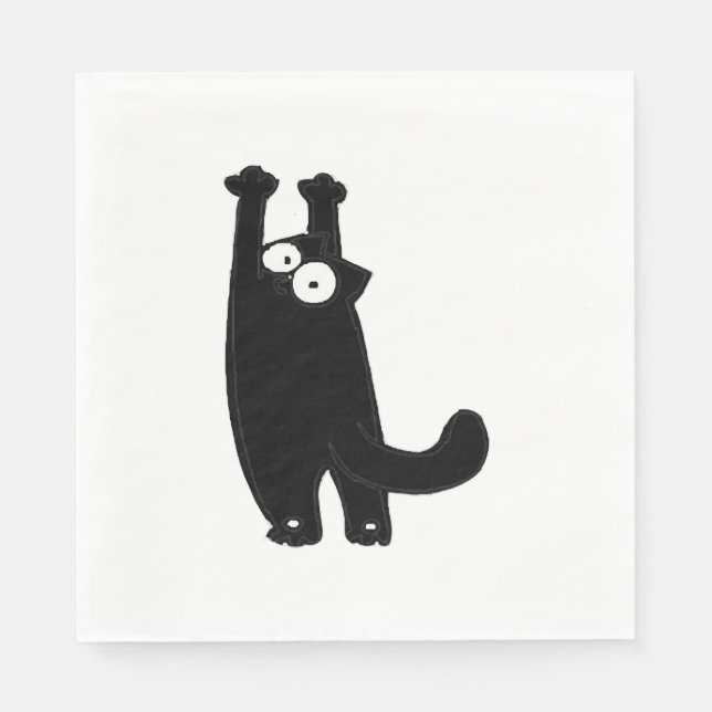 funny cat t napkins (Front)