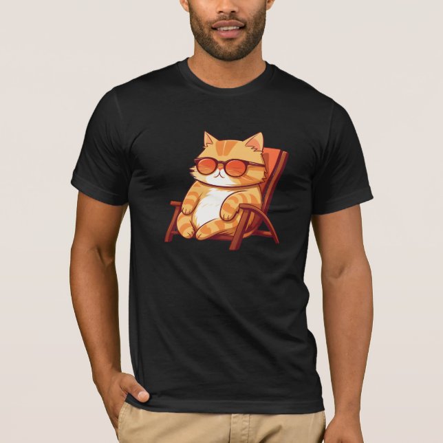 Funny Cat T-Shirt (Front)