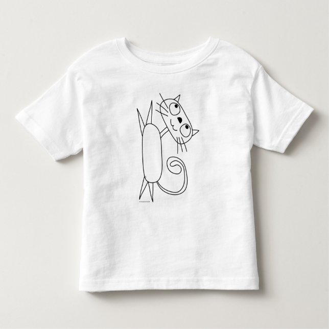 Funny Cat T-Shirt 6 (Front)