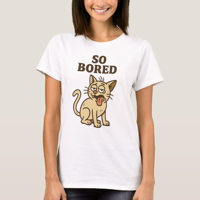 Funny Cat T-Shirt – Gift for Cat Lovers (Front)
