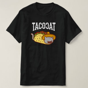 Funny Cat T-Shirt - Mexican TACO CAT