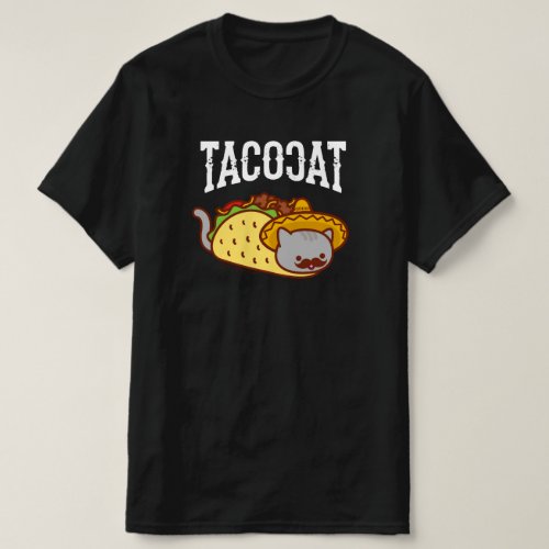 Funny Cat T_Shirt _ Mexican TACO CAT