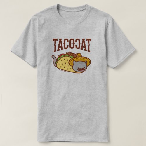 Funny Cat T_Shirt _ Mexican TACO CAT