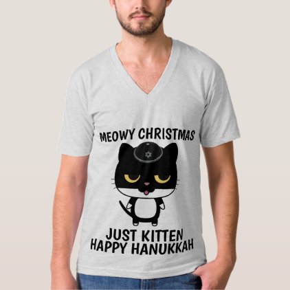 Funny CAT t-shirts for Hanukkah