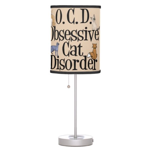 Funny Cat Table Lamp