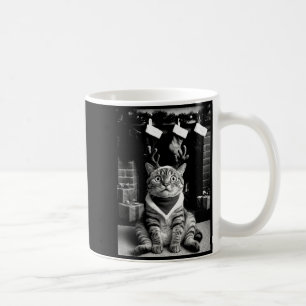 Funny Cat Taking A Selfie Christmas Xmas Pajamas H Coffee Mug