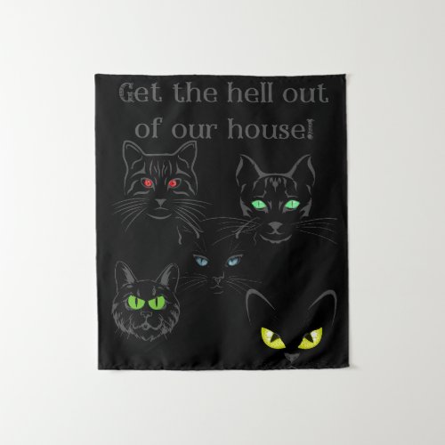 Funny Cat Tapestry