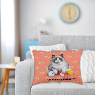 Funny top cat pillows