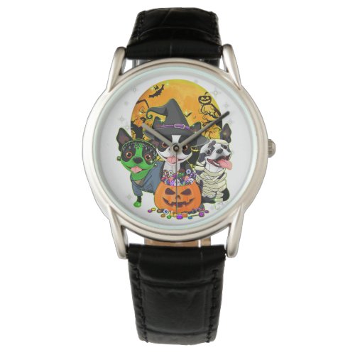 Funny Cat What Black Cat With Knife Halloween Cost Watch
