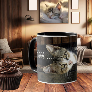 Funny Cat Wine Coffee Mug