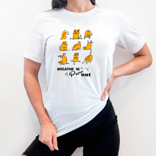 Cat Yoga T-Shirts & T-Shirt Designs