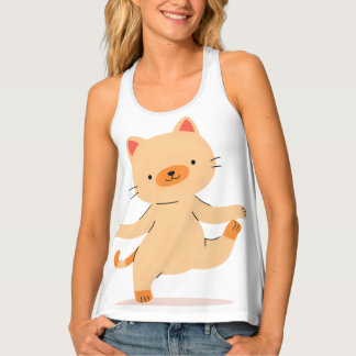 Funny Cat Yoga T-Shirt