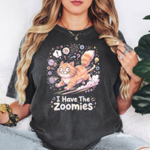 Funny Cat Zoomies Phrase Design