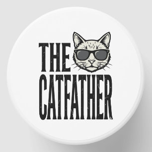 Funny Catfather Vintage Cat Quote Graphic Shirt_1 Mini Candle Favors