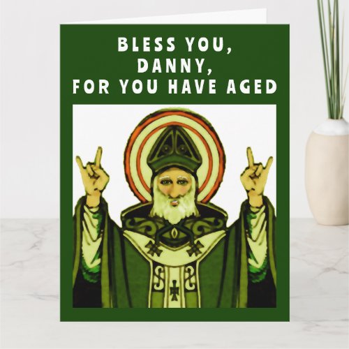 Funny Catholic Birthday Card