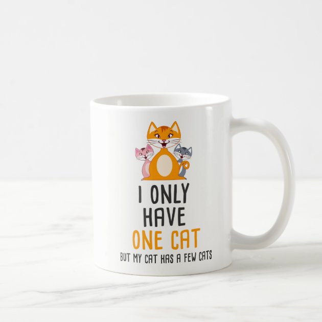 We Love Cats I Work Hard So My Cat Can Live a Better Life Coffee Mug Funny Cat Fanatic Mug 11 Ounce White Coffee Mug Great Mug Gift for Cat Lovers