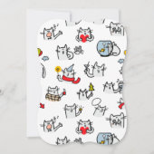 Funny cats, milk and magic. (Front)