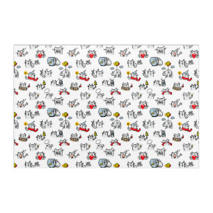 Funny cats, milk and magic. acrylic print