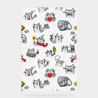Funny cats, milk and magic